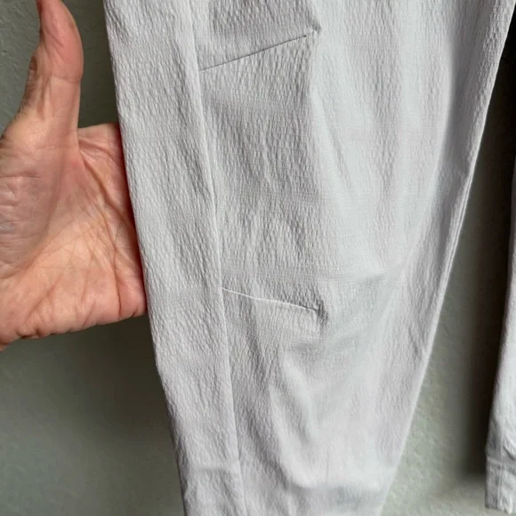 Athleta Joggers Gray Pull-on Pants Drawstring Women’s Size 12P - Picture 5 of 15